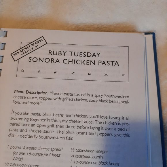 The Best of Top Secret Recipes Cookbook. Like New never used. - Picture 4 of 4